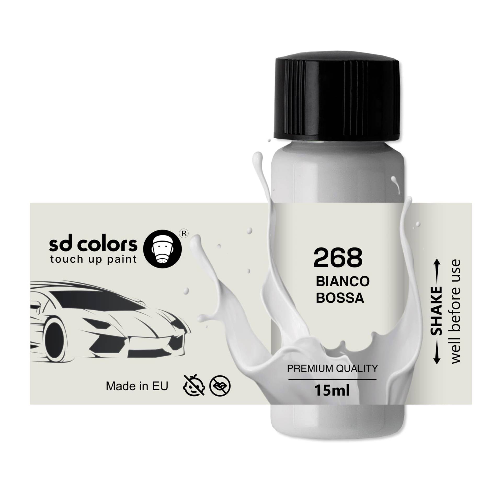 SD COLORS Neue lackstift Weisse Bossa NOVA 268 268A 268/A 674 934 Reparatur KRATZEN 15 ml (Farbe) von SD COLORS