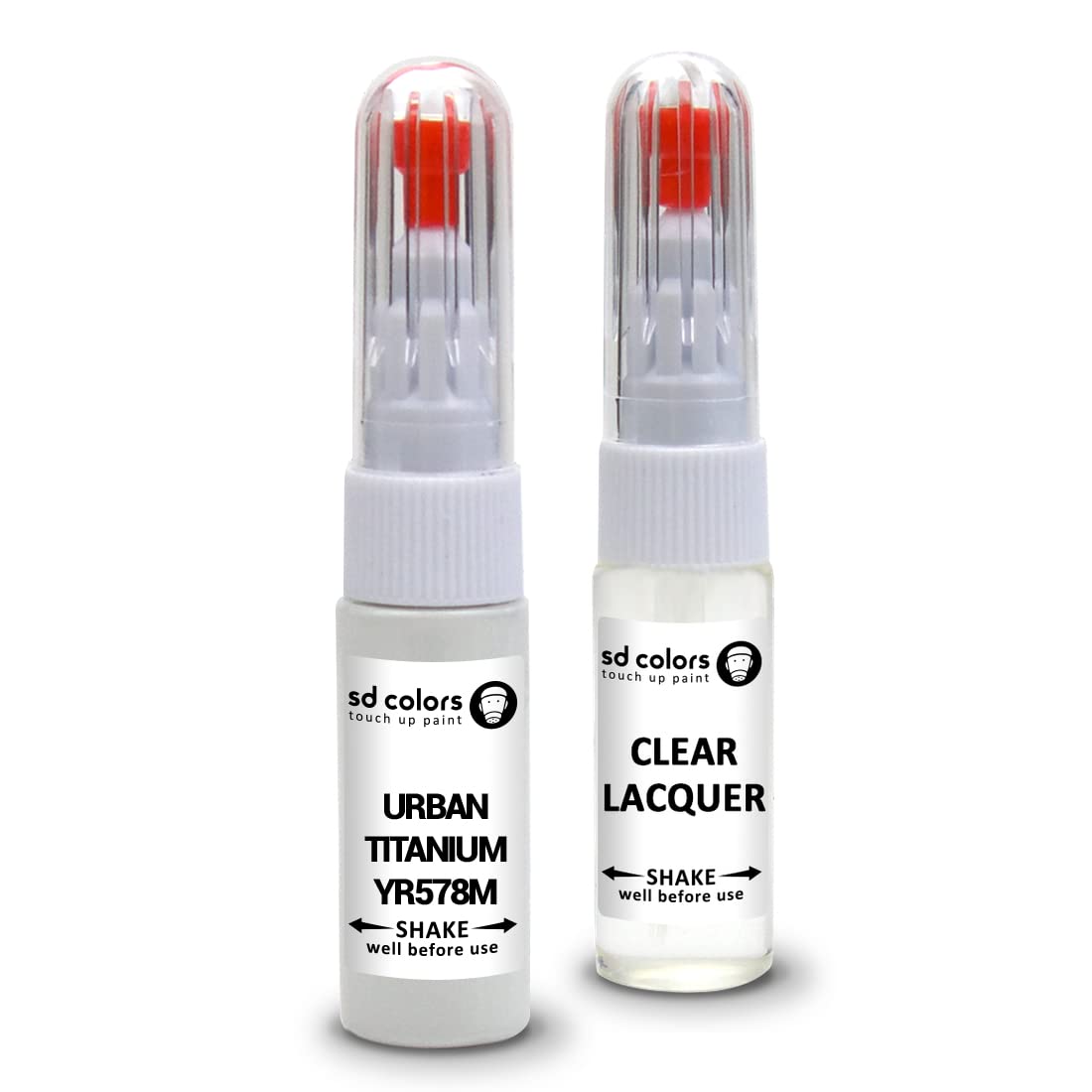 SD COLORS Urban Titan YR578M Reparaturset, 20 ML, Farbcode YR578M Urban Titanium von SD COLORS