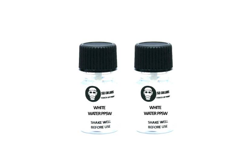 SD COLORS White Water PPSW Lackstift-Reparatur-Set, 15 ML, mit Pinsel, Farbcode PPSW White Water (Farbe) von SD COLORS