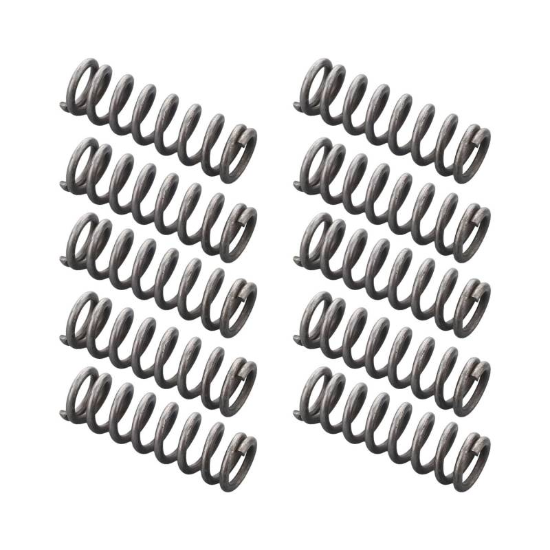 Springs,Metal Springs 100pcs Mini Return Spring Release Metal Mini Spring Wire Long 10-30mm (0.39"-1.18"), 4-6mm (0.16"-0.24") OD Metal Springs(0.3mm*4mm*20mm) von SDAZHX