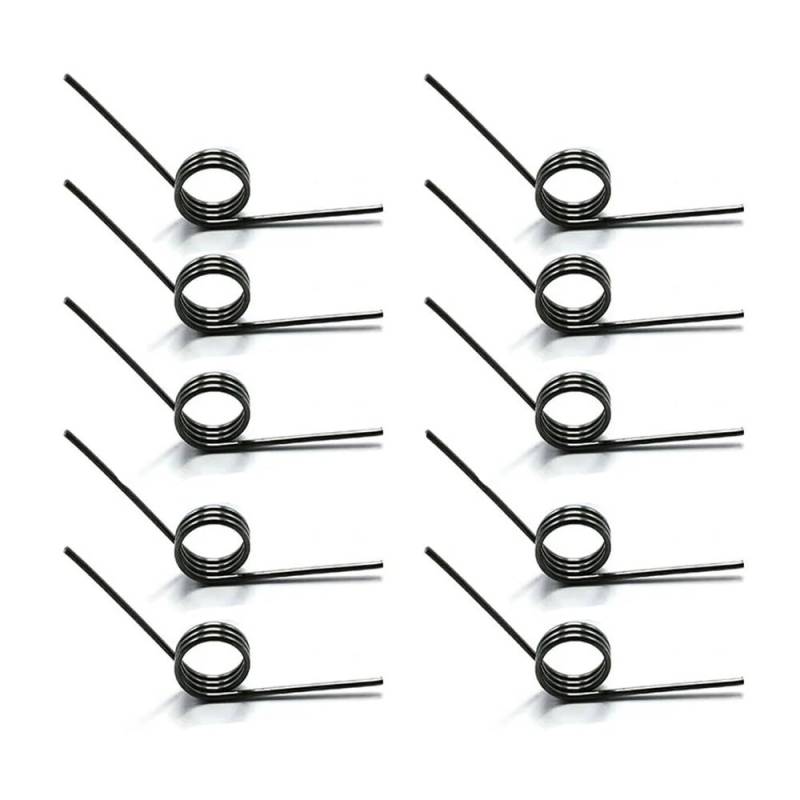 Springs,Metal Springs 10pcs 10mm 60/90/120/180 Degree Mini Torsion Spring Stainless Steel, Tiny Torsional Spring Metal Springs von SDAZHX