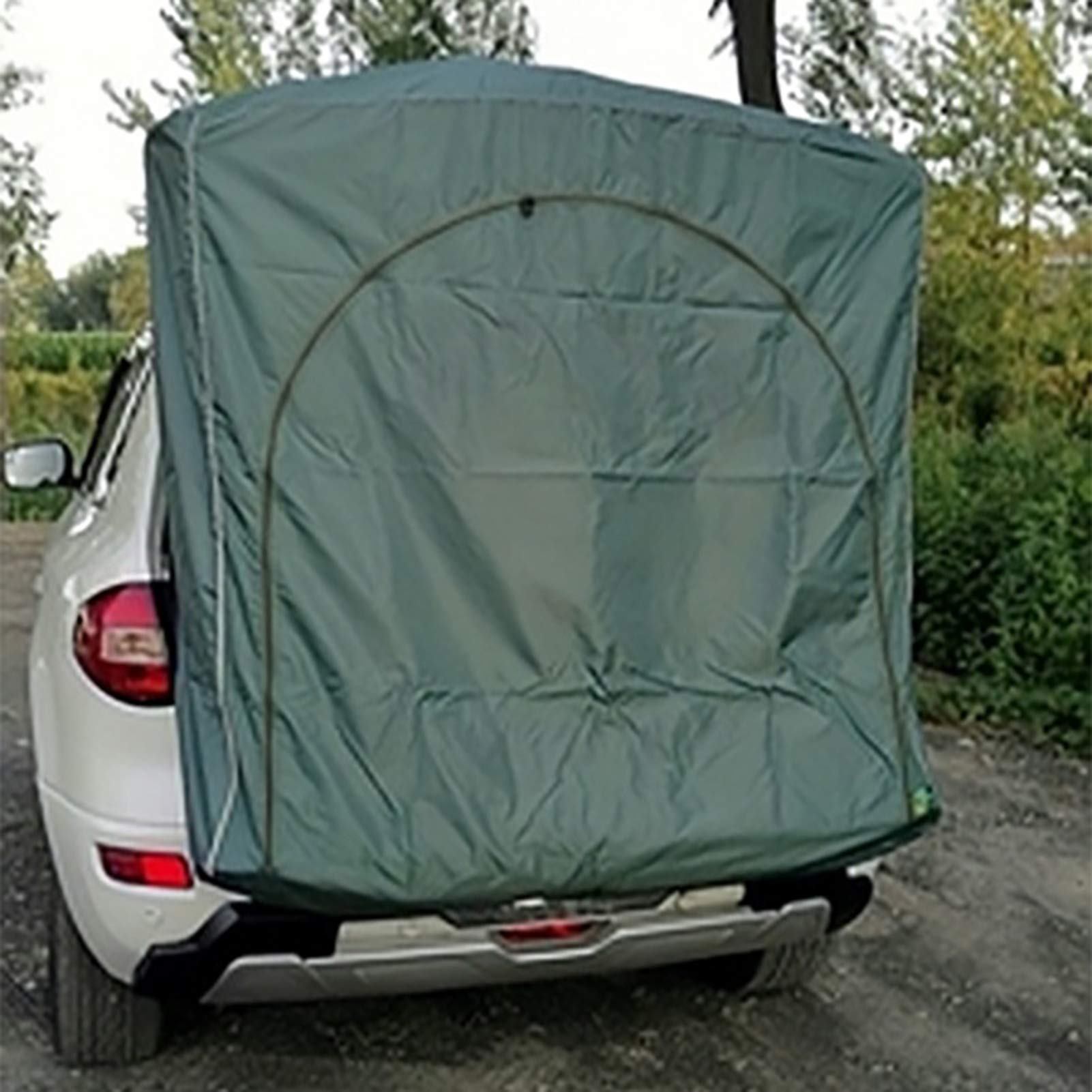 Auto-Zelte für Camping, SUV, Auto-Zelt an der Rückseite des Kofferraums, für SUVs, Outdoor-Camping, anwendbar für Modelle mit oberer und unterer zweistufiger Heckklappe, Auto-Zeltschirm (Khaki) von SDFSDFGQAAZZZZZZZ