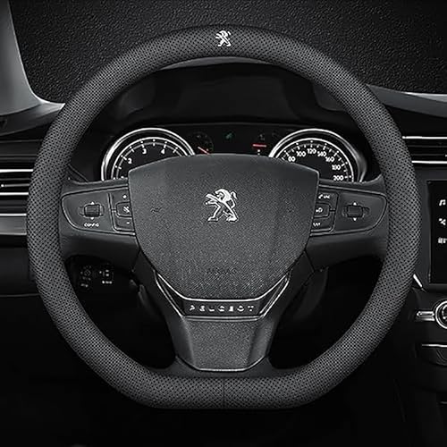 Auto Lenkradbezug,Für Peugeot 308 SW 2017-2021 Anti-Rutsch Atmungsaktiv Komfort Langlebig,Auto Innenraum zubehör,A von SDFSJJHB