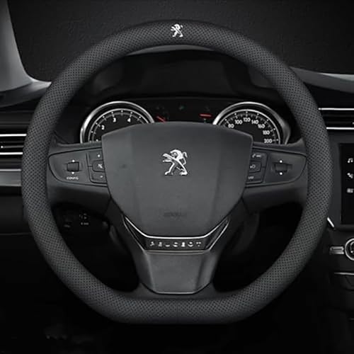 Auto Lenkradbezug,Für Peugeot Traveller Standard 2016-2023 Anti-Rutsch Atmungsaktiv Komfort Langlebig,Auto Innenraum zubehör,A von SDFSJJHB