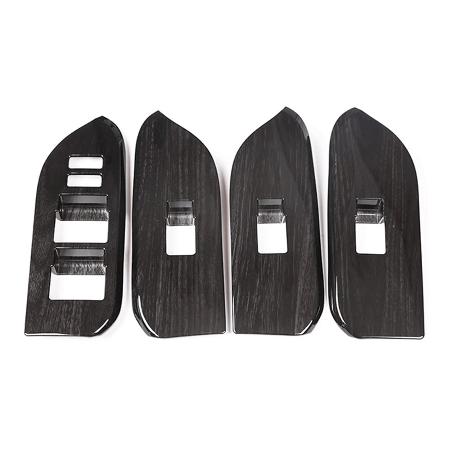 SDJKWE [Replacement] Fensterheber-Tastenfeld FJ150 J15 Türgriffabdeckung for Toyota for Land for Cruiser for Prado 150 2014–2018 (Black Wood Grain) von SDJKWE