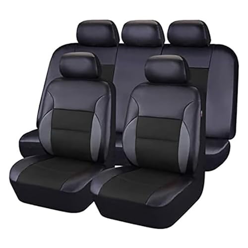 SDRTGY Atmungsaktiver Schweißfester Sitzschutz, für Toyota Land Cruiser 300 (J150) 5-Door 5-seat 2009-2015 modischer Sitzschutzbezug mit Persönlichkei,B von SDRTGY