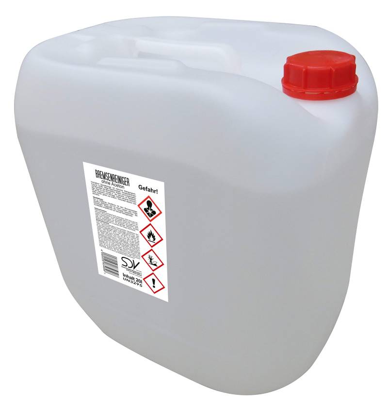 SDV Chemie Bremsenreiniger 1x 20L Schnellentfetter Teilereiniger Montagereiniger 20 Liter von SDV Chemie