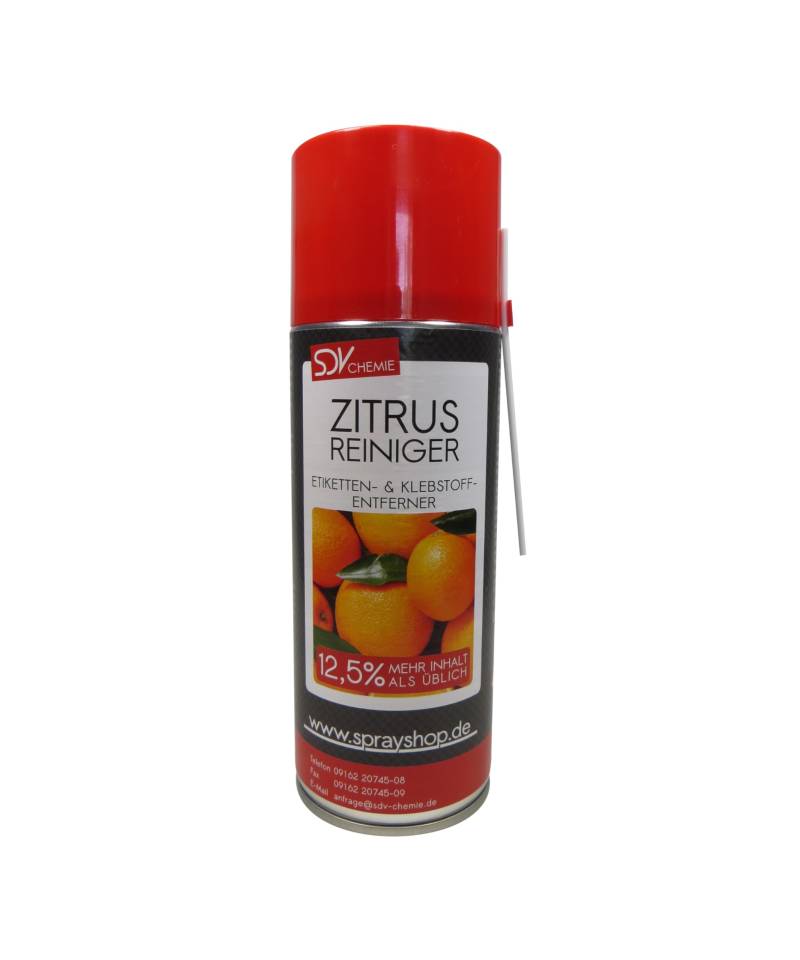 SDV Chemie Citrusreiniger 1x 450ml Klebstoffreste Teer Nikotin Entferner Universalreiniger von SDV Chemie