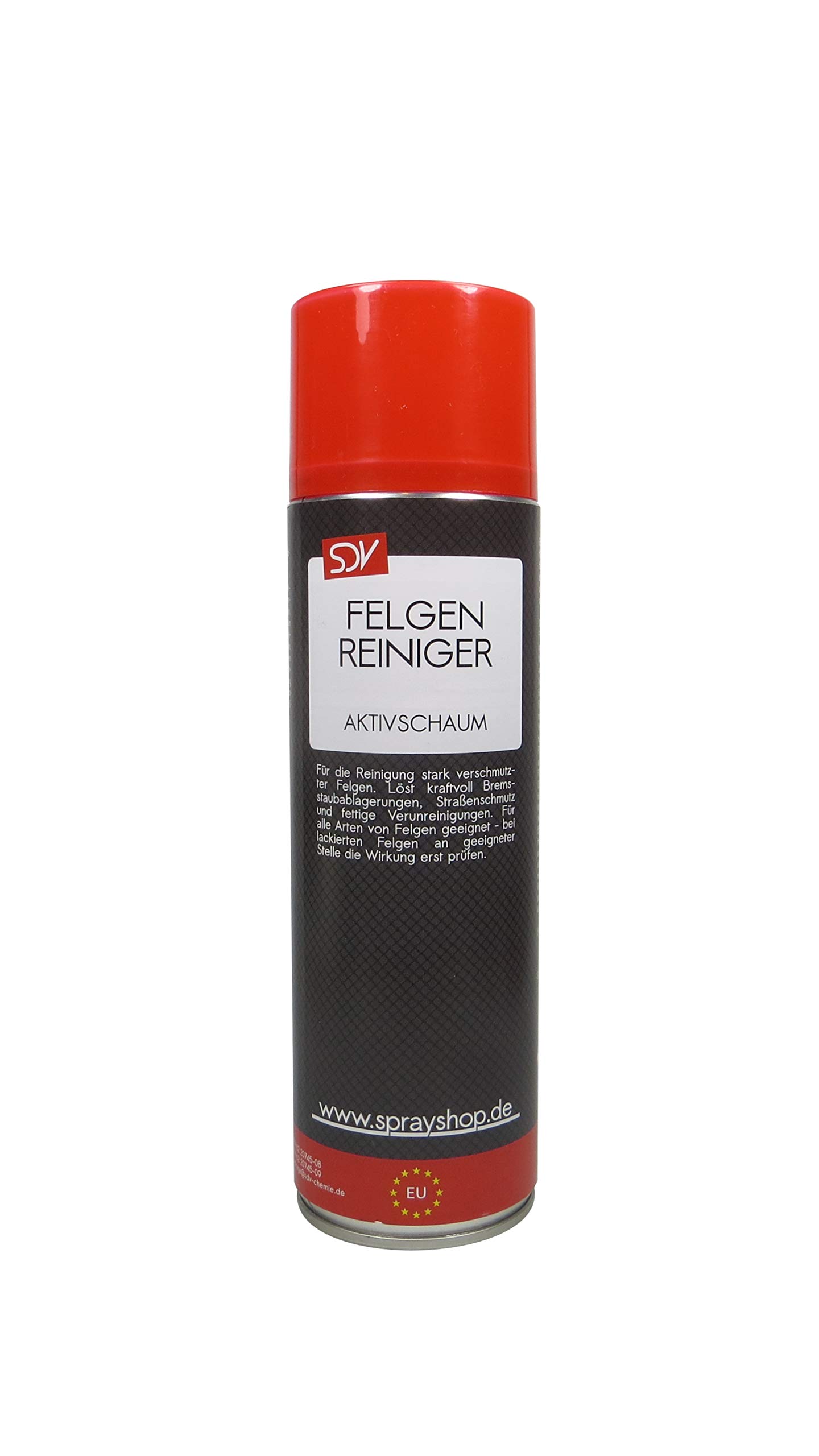 SDV Chemie Felgenreiniger Spray 12x 500ml Felgenschaum Alufelgen Stahlfelgen Felgenspray von SDV Chemie