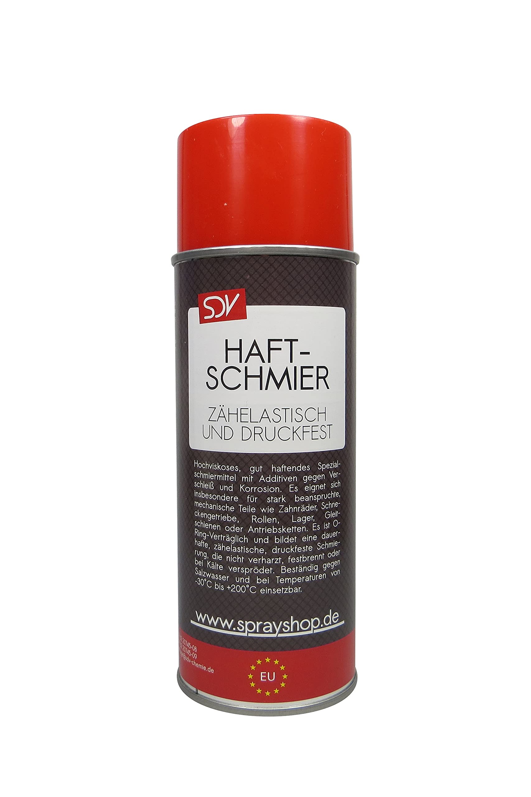 SDV Chemie Haftschmierspray 12x 400ml Kettenspray Haftschmierfett Haftschmierung Rostschutz von SDV Chemie