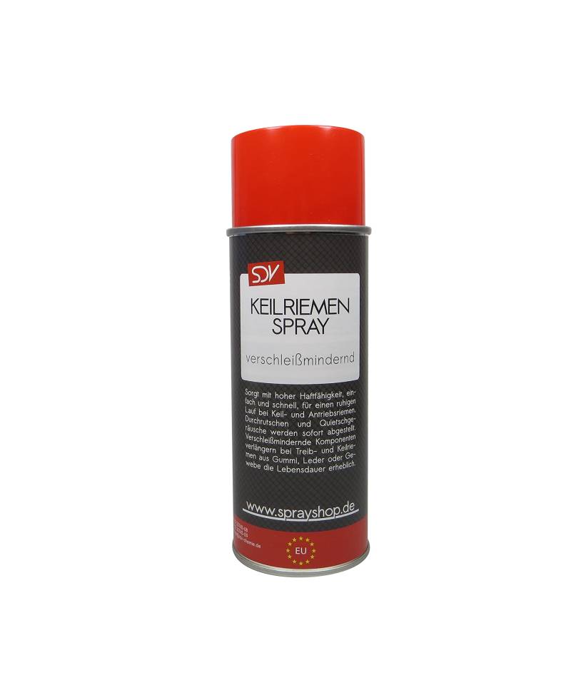 SDV Chemie Keilriemenspray 1x 400ml Belt Tensioner Keilrippenriemen Antriebsriemen Spray von SDV Chemie