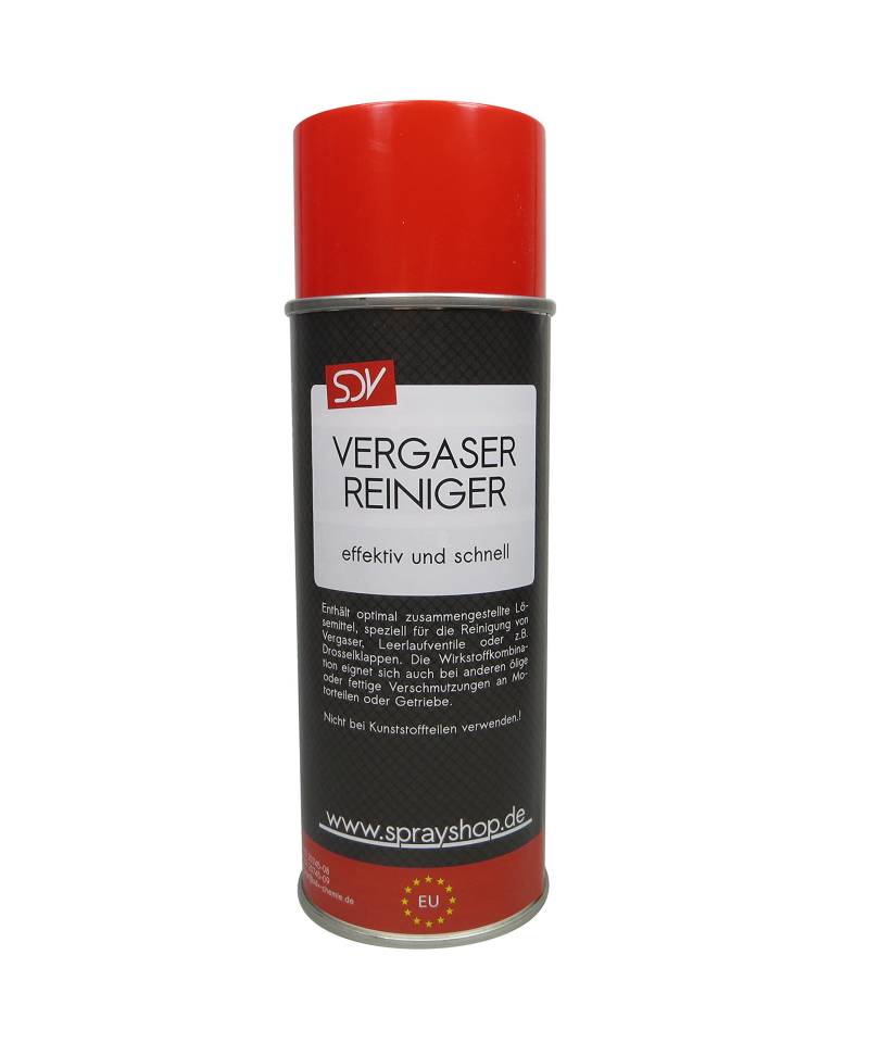 SDV Chemie Vergaserreiniger 1x 400ml Drosselklappenreiniger Düsenreiniger KFZ Auto von SDV Chemie