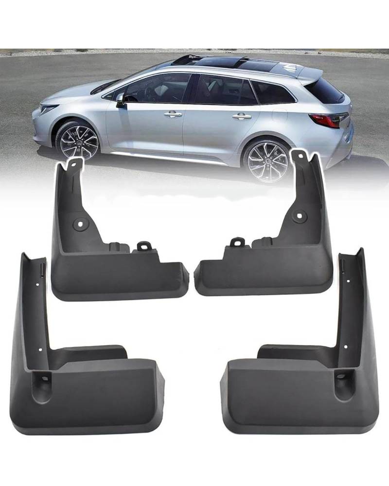 Auto KotflüGel Hinten Auto Schmutzfänger Für Toyota Für Corolla E210 Für Touring Sports Estate 2019 2020 2021 2022 2023 Vorne Hinten Auto Schlamm Flaps Splash Zubehör SchmutzfäNger Auto von SDZPLM