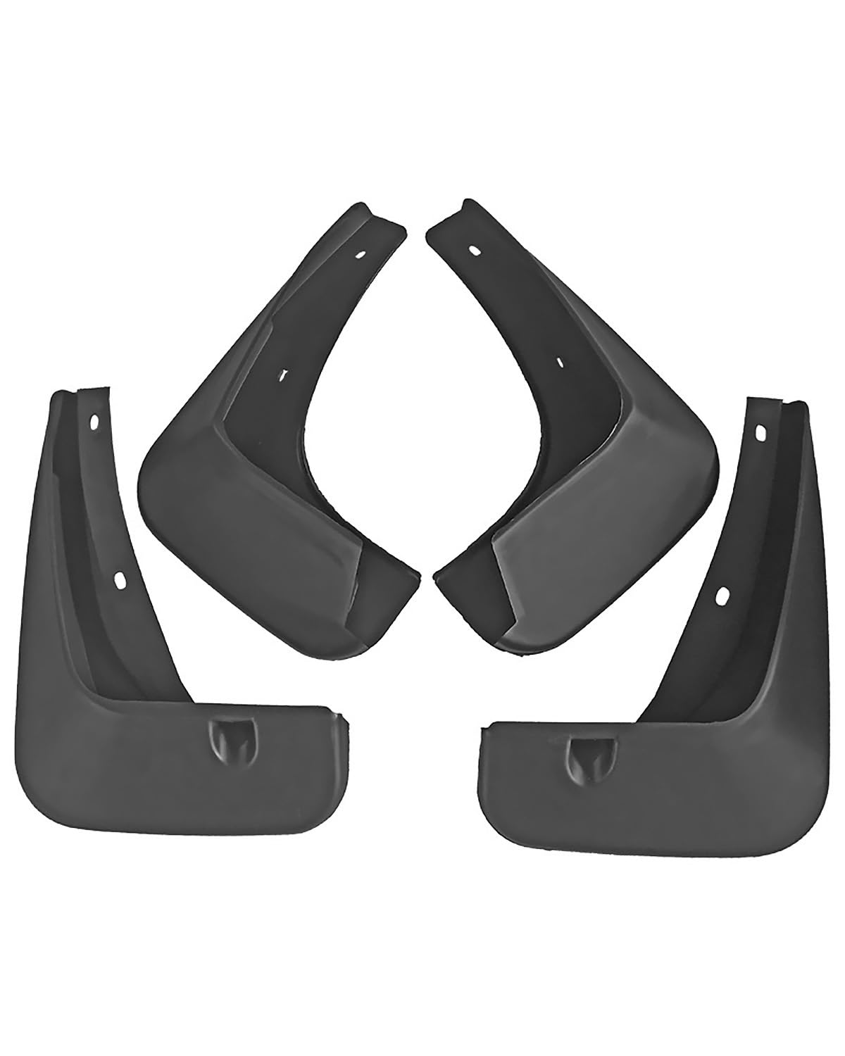 Auto KotflüGel Hinten Für Aveo Für Limousine 2011-2014 Schmutzfänger Kotflügel Zubehör Spritzschutz Vorne Hinten Schutz Mudguard mit Befestigungsschrauben 4 Stück SchmutzfäNger Auto von SDZPLM