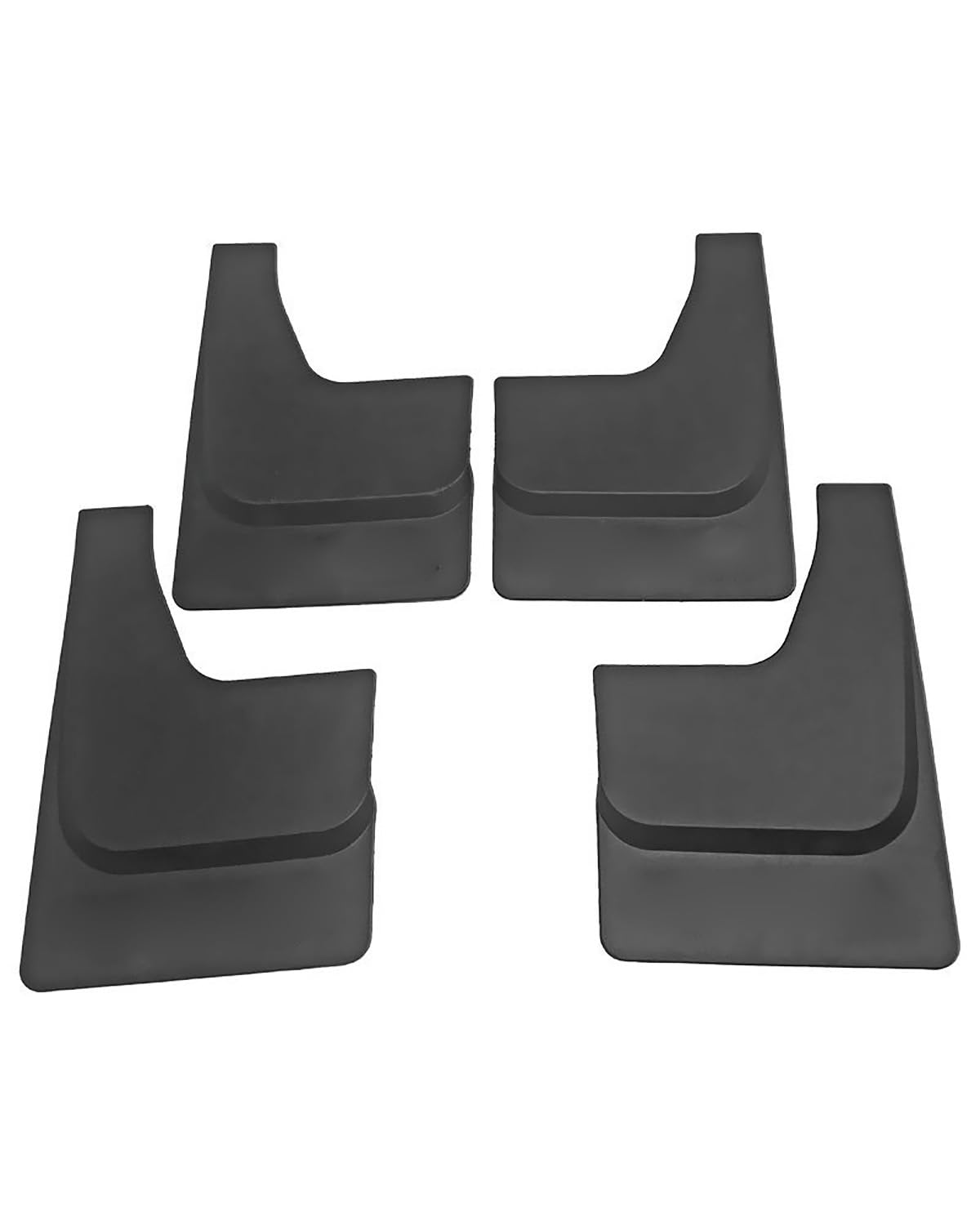 Auto Mudguard Für Ford Für Raptor Für F150 4er Set vorne hinten Abwaschbar Einfache Montage Strapazierfähig Schwarz Auto Fender von SDZPLM