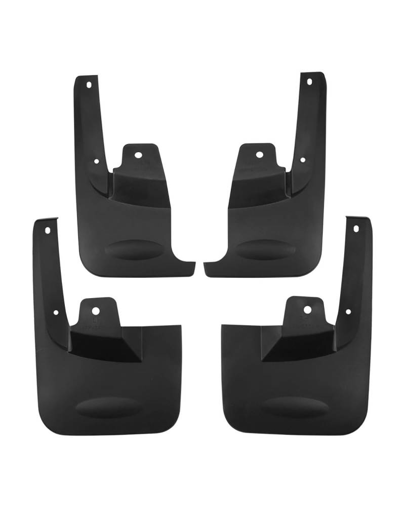 Auto Mudguard Für Jiangxi Für Isuzu D-MAX 2010-2019 zweitürig 4 Pcs Schmutzfänger Vorne Hinten Fender Spritzschutz Dustproof Kratzfest Car Styling Dekoration Auto Fender von SDZPLM