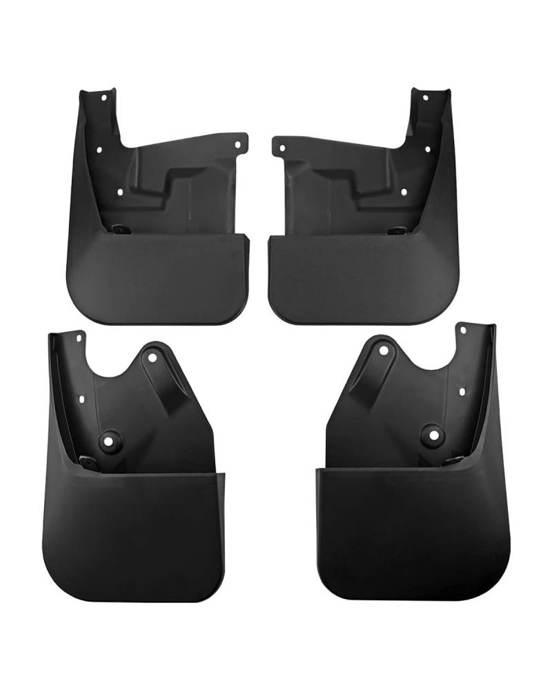 Auto Mudguard Für Toyota Für Tundra 2022-2024 kleine Version 4er Set vorne hinten Abwaschbar Einfache Montage Strapazierfähig Schwarz Auto Fender von SDZPLM