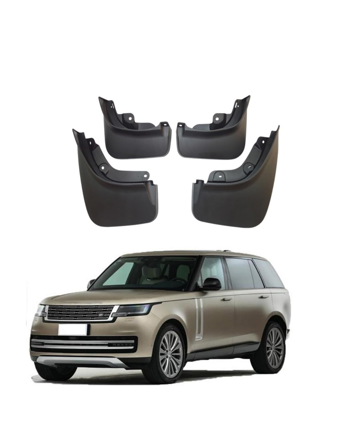 Auto Zubehör Für Land Für Rover Für Range Für Rover Autobiography L460 2023 2024 2025 Kotflügel Auto Schmutzfänger Spritzschutz Kit Kein Bohren nötig von SDZPLM