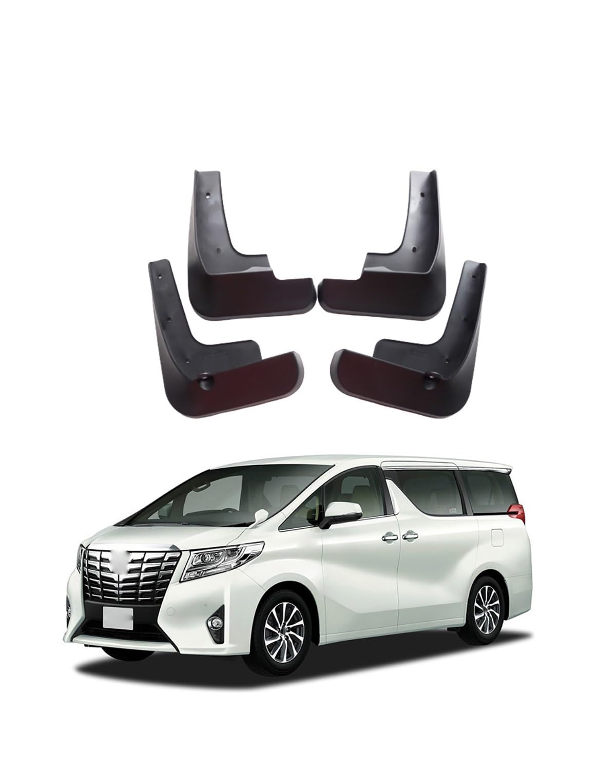 Auto Zubehör Für Toyota Für Alphard 20 Für Serie 2010-2021 Kotflügel Kotflügel Vorne & Hinten No Drill Kein Bohren nötig von SDZPLM