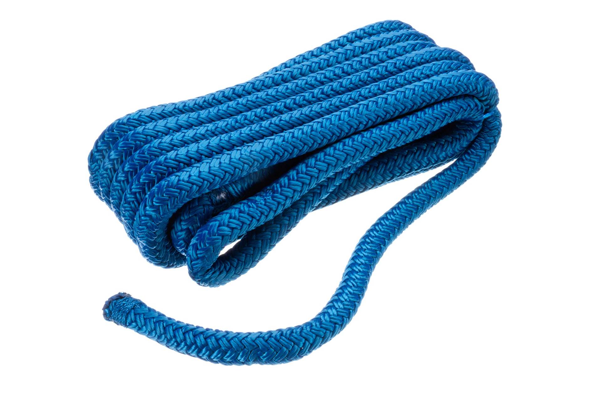 SEACHOICE Doppelgeflochtene Nylon-Dockleine, 1,27 cm x 4,5 m, Blau von SEACHOICE