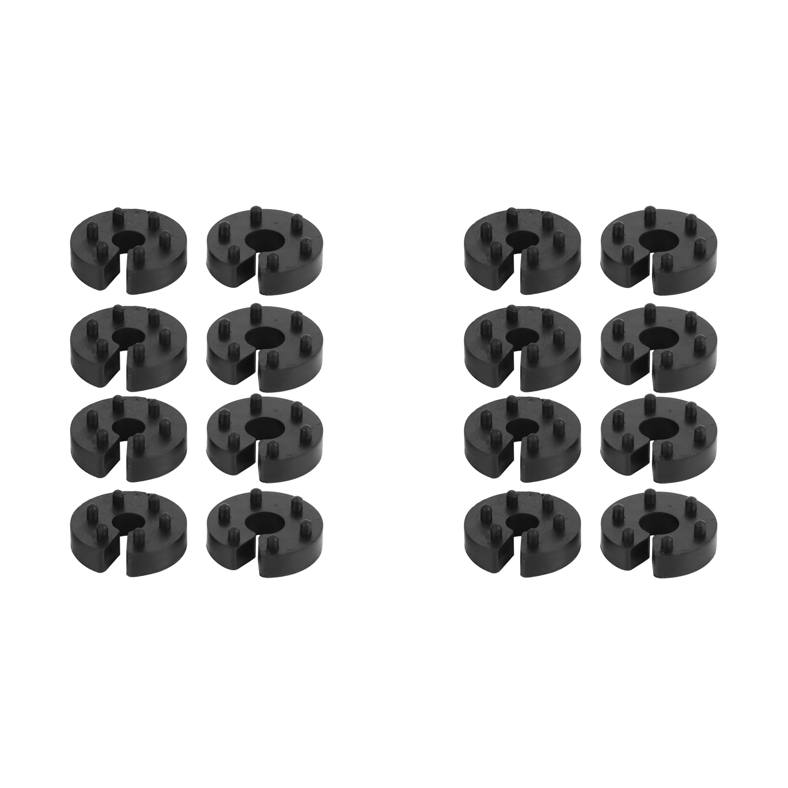 SEAFRONT 16Pcs Suspension Reise Limiter Schnalle Universal-Automobile Stick Clip Linear Motion Teile Liefert Zubehör von SEAFRONT