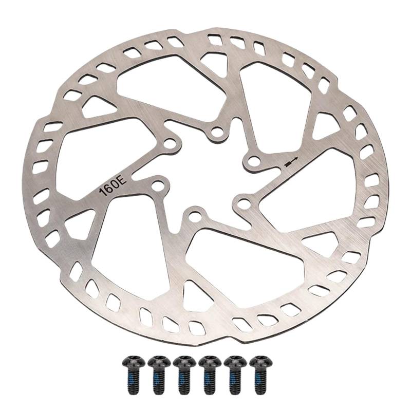 SEEOR Edelstahl Fahrräder Scheibenbremse Rotor mit Schrauben 140/160/180/203/220 mm Fahrradbremsen Rotoradapter von SEEOR