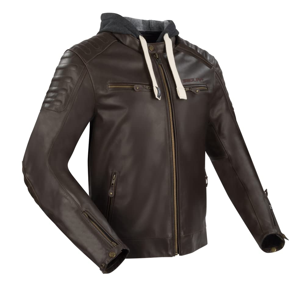 SEGURA, Herren Motorradjacke Challenger brown, 4XL von SEGURA