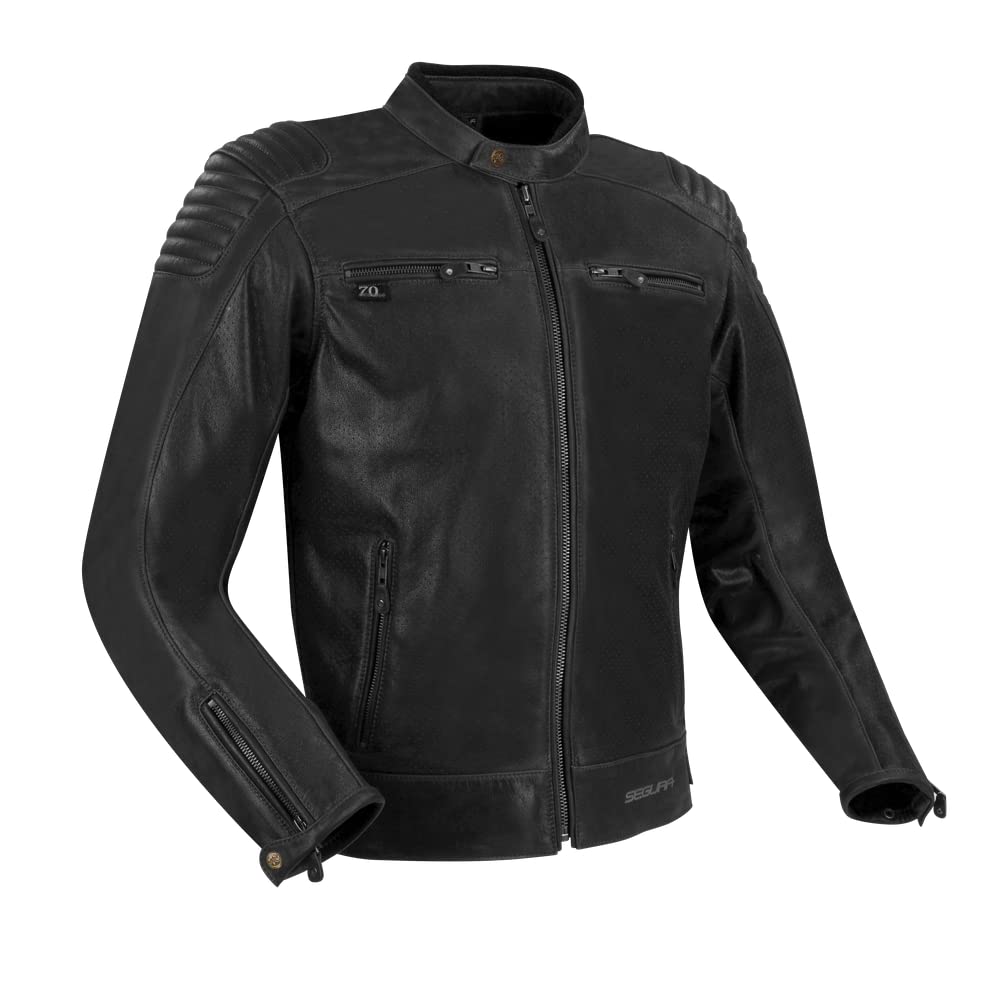 SEGURA, Herren Motorradjacke Express black, L von SEGURA