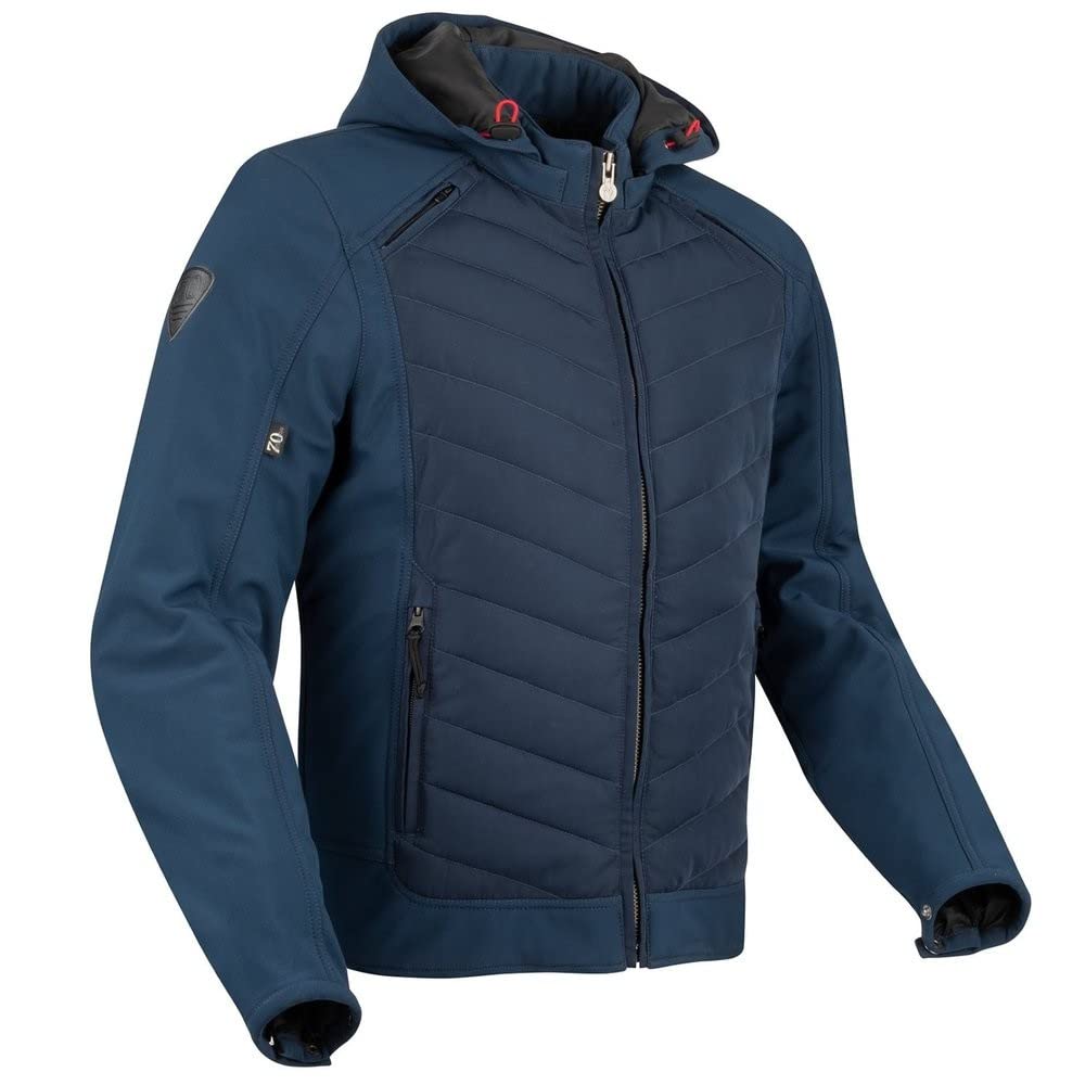 SEGURA, Herren Motorradjacke Natcho navy, L von SEGURA