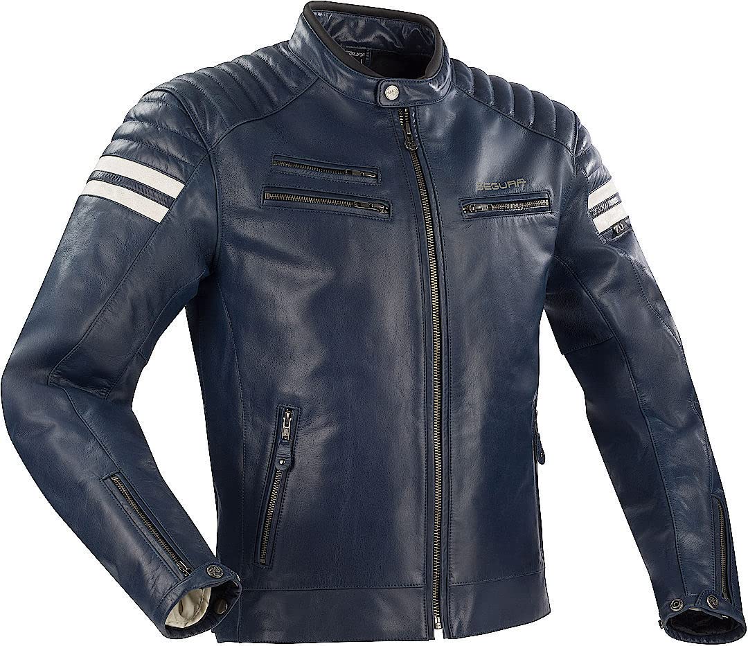 SEGURA, Motorradjacke Funky navy white, L von SEGURA