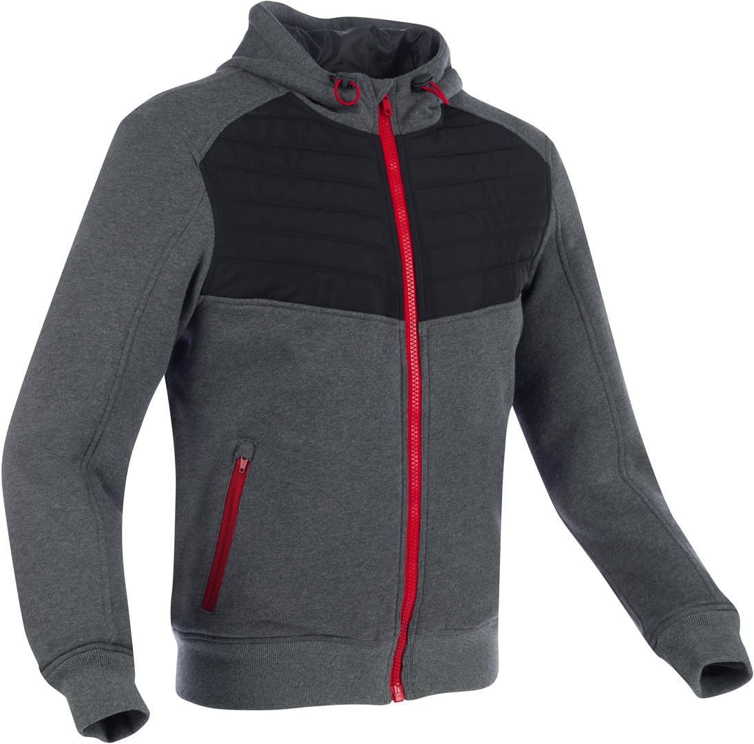 SEGURA, Motorradjacke PULSOR grey black, XL von SEGURA