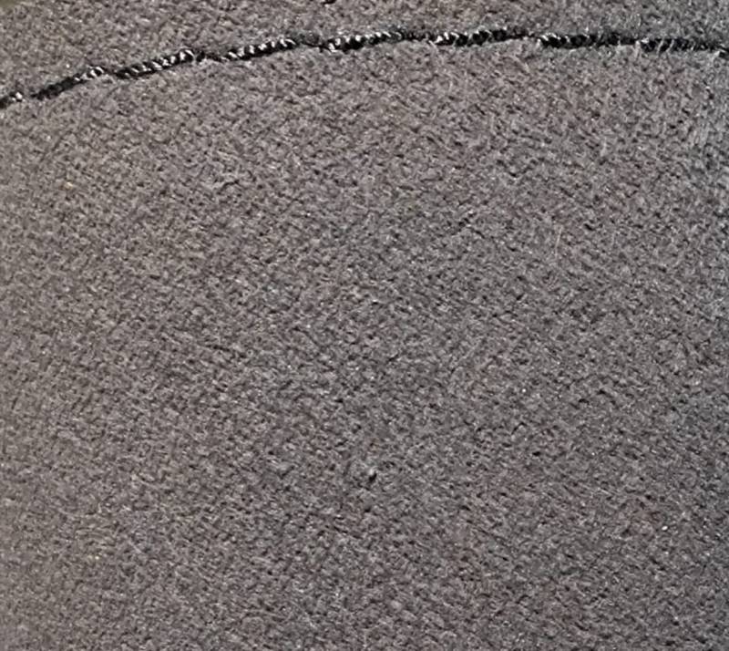 SEGURCARS Universeller Lenkradbezug aus genähtem Leder, Leder für die Wiederherstellung der Lenkräder (Schwarz Suede Alcantara) von SEGURCARS