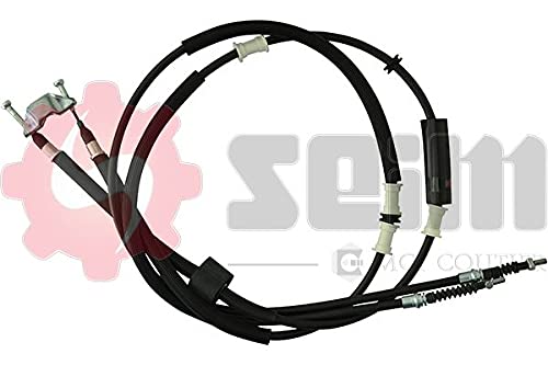 SEIM Seilzug Feststellbremse 554386 hinten für OPEL Meriva A (X03) von SEIM