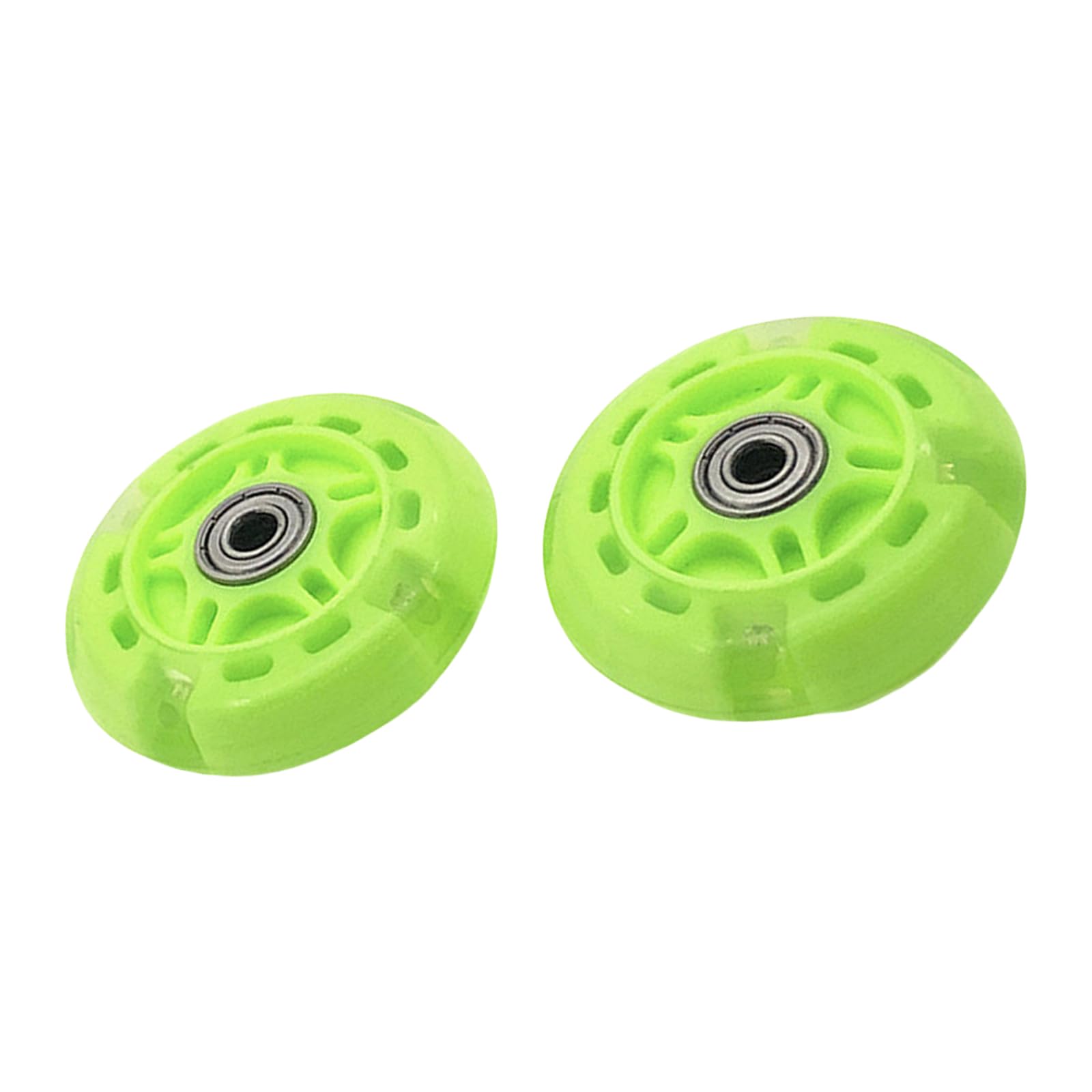 2LOTS Child's Scooter Wheel LED Leuter Roller Radfahrrad Ersatzrad Außenzykluszubehör von SELiLe