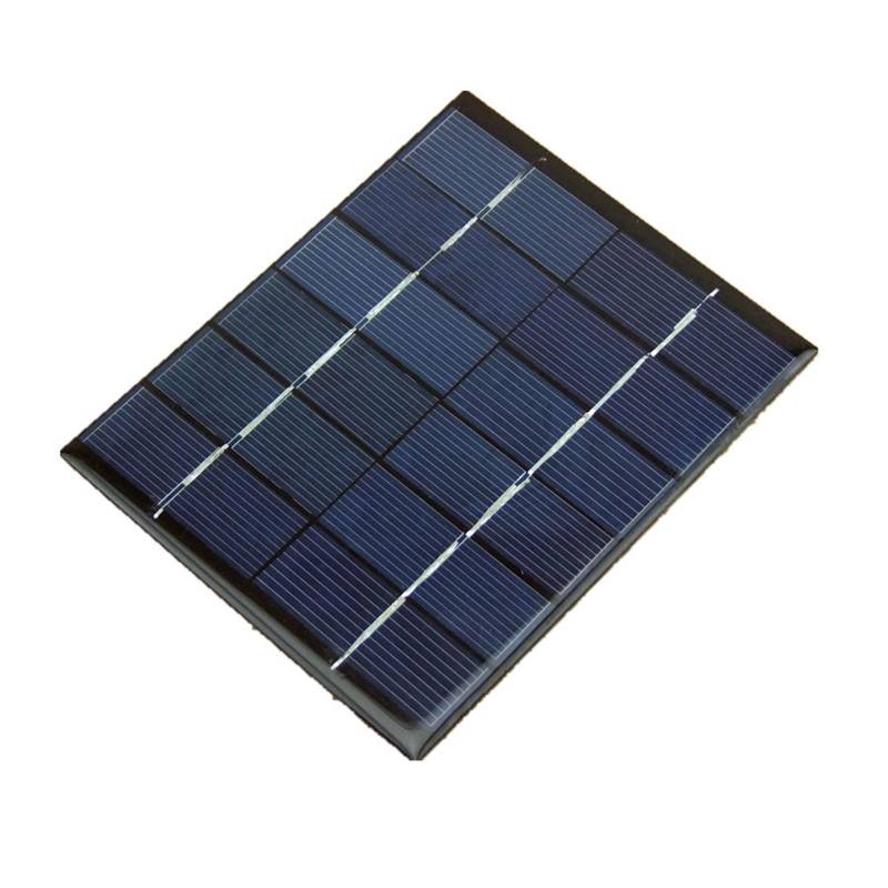 2W Solarpanel 6V Hohe Umwandlungsrate Leistungsmodul Energieeffizienz DIYER Ladungsset Einfach Zu Tragen Für Rasenleuchten von SELiLe