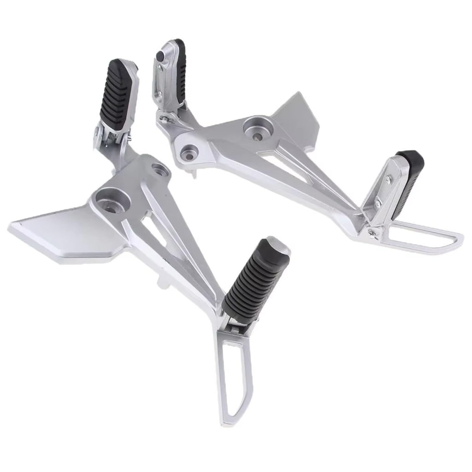 2pcs Metall Fuß Pedal Heckset Foot Pegs Aluminium Legierung Fußboards Ersatz Rechts Und Links von SELiLe