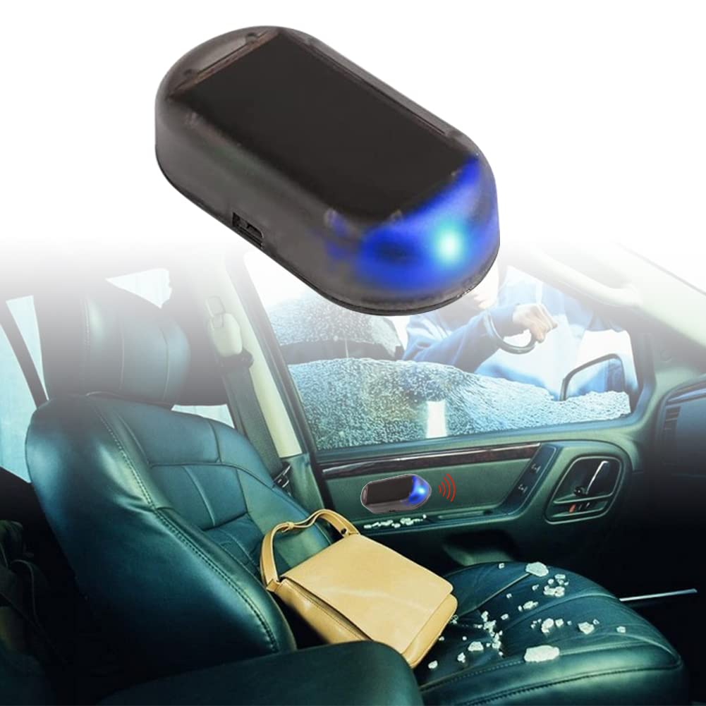 Auto Alarm LED Lampe,Solar Automotive Alarm Licht,Auto-Alarmanlage Led-Licht,Auto Alarmanlage,Solarstrom Dummy Auto Alarm LED Licht,Auto Alarm System Anti Diebstahl-Sicherheitssystem,1 stücke von SEMINISMAR