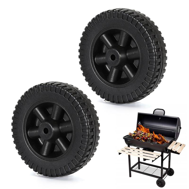 Grill Räder,6-Zoll BBQ Grillräder,Gasgrills Räder,Kunststoff Grill Räder,Grillräder Aus Kunststoff,Ersatzteile Für Grillräder,Grill Räder Teile,Grillräder Ersatzteile,BBQ Grill Rad,2 Stück von SEMINISMAR