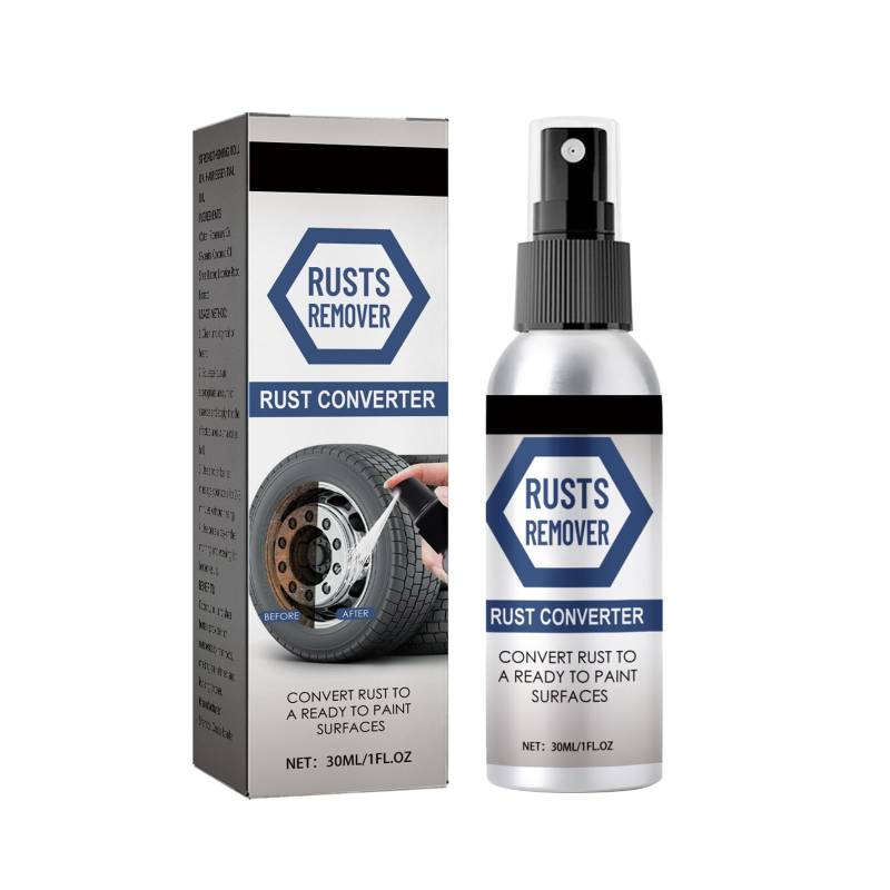 Rust Remover Spray,Auto Rostentferner,Auto-Rostentfernungsspray,Iron Powder Remover,Car Rust Removal Spray,Iron Powder Remover for Car,Rust Remover for Wheels,Rostschutz-Entrostungsspray von SEMINISMAR