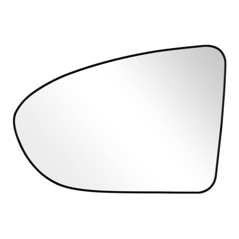 SENZEAL Spiegelglas Links Fahrerseite Beheizbar mit Trägerplatte für Nissan Qashqai J10 2006-2013 96302BR72A 96301BR72A Außenspiegel Glas Ersatz (Links) von SENZEAL