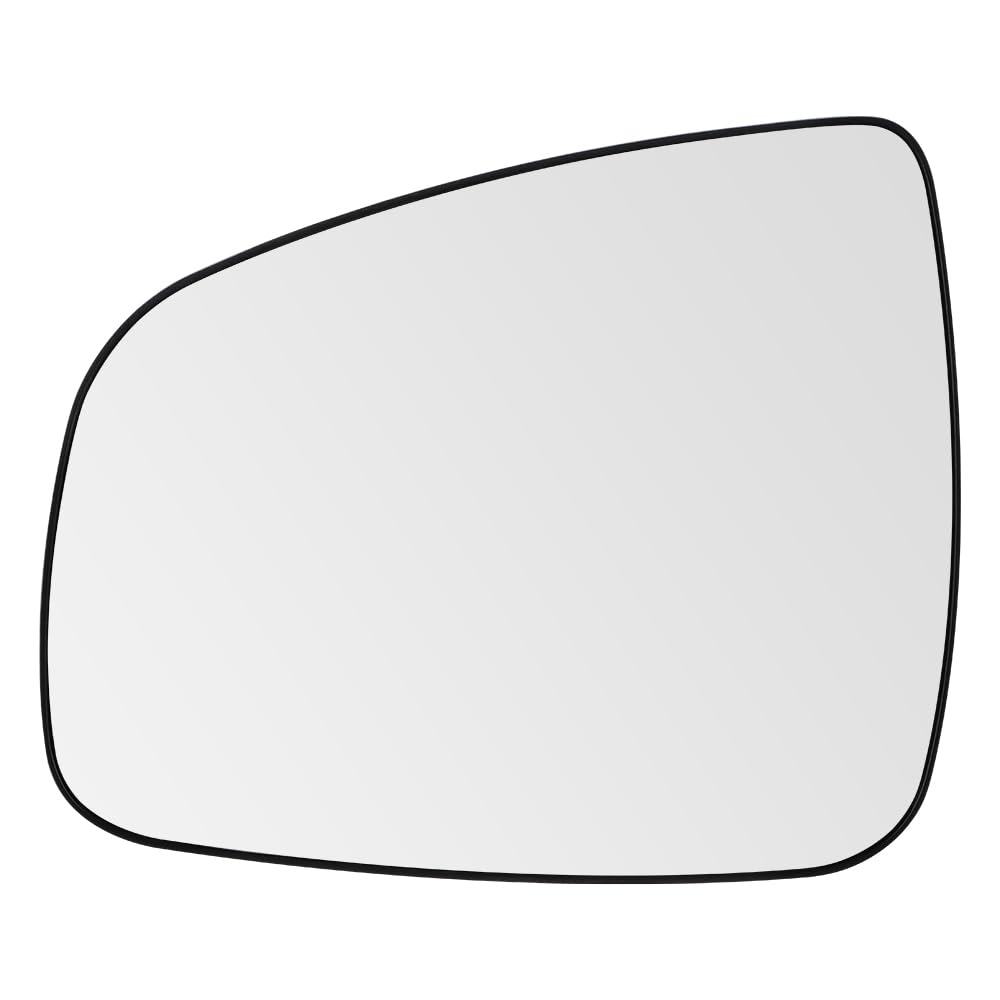 SENZEAL Spiegelglas Links Fahrerseite Beheizbar mit Trägerplatte für Renault Dacia Duster 2014-2017 Logan Sandero 2008-2013 Symbol 2013 6001549716 Außenspiegel Glas Ersatz (Links) von SENZEAL