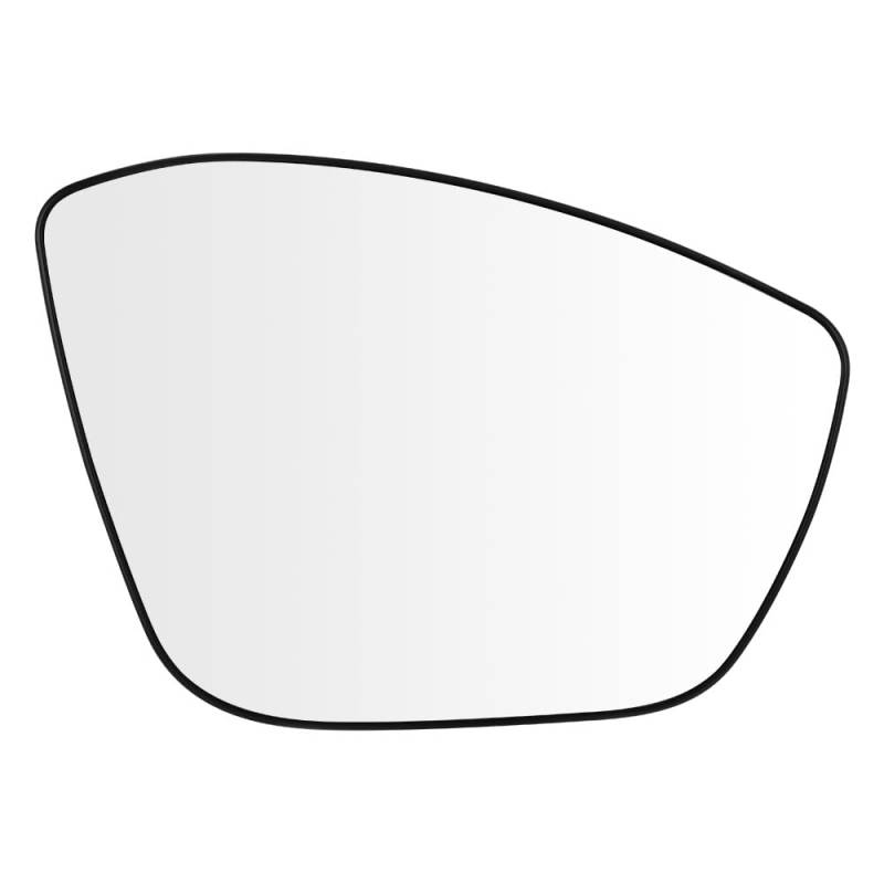 SENZEAL Spiegelglas Rechts Beifahrerseite Beheizbar mit Trägerplatte für Citroen C3 MK3 2016-2021 Peugeot 208 308 2008 2013-2019 1607512180 1607512280 Außenspiegel Glas Ersatz (Rechts) von SENZEAL