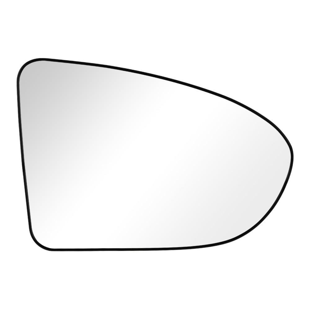 SENZEAL Spiegelglas Rechts Beifahrerseite Beheizbar mit Trägerplatte für Nissan Qashqai J10 2006-2013 96302BR72A 96301BR72A Außenspiegel Glas Ersatz (Rechts) von SENZEAL