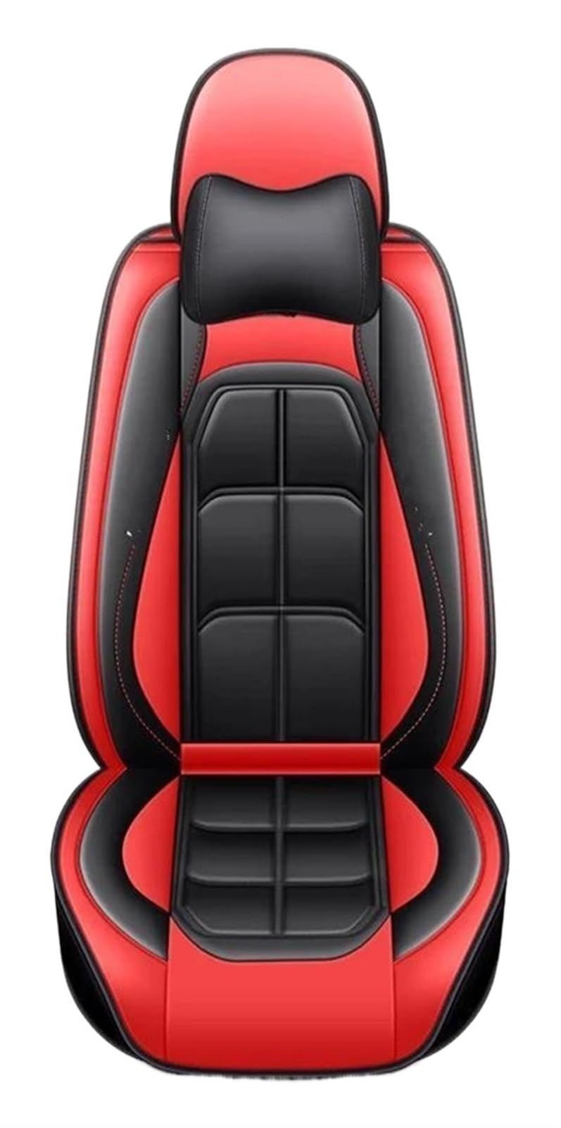 SEOBIO Auto-Sitzbezüge Autositzbezug-Set Für Toyota Alle Modelle Für Land Für Cruiser Für Prado Für Yaris Für Venza Für Prius Für Camry Auto-Schonbezüge(Red,Deluxe Edition) von SEOBIO