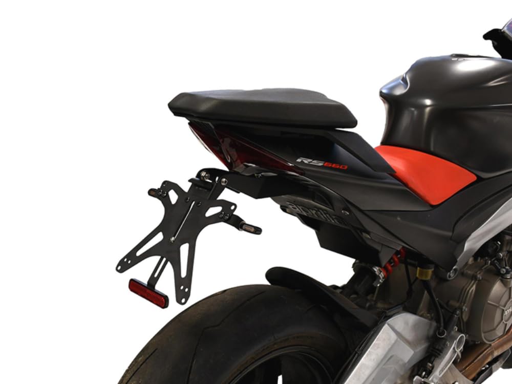 VERSTELLBARER SPORT KENNZEICHENHALTER FÜR APRILIA RSV4 1100 TUONO 1100 2021-2024 | SEPTAR von SEPTAR