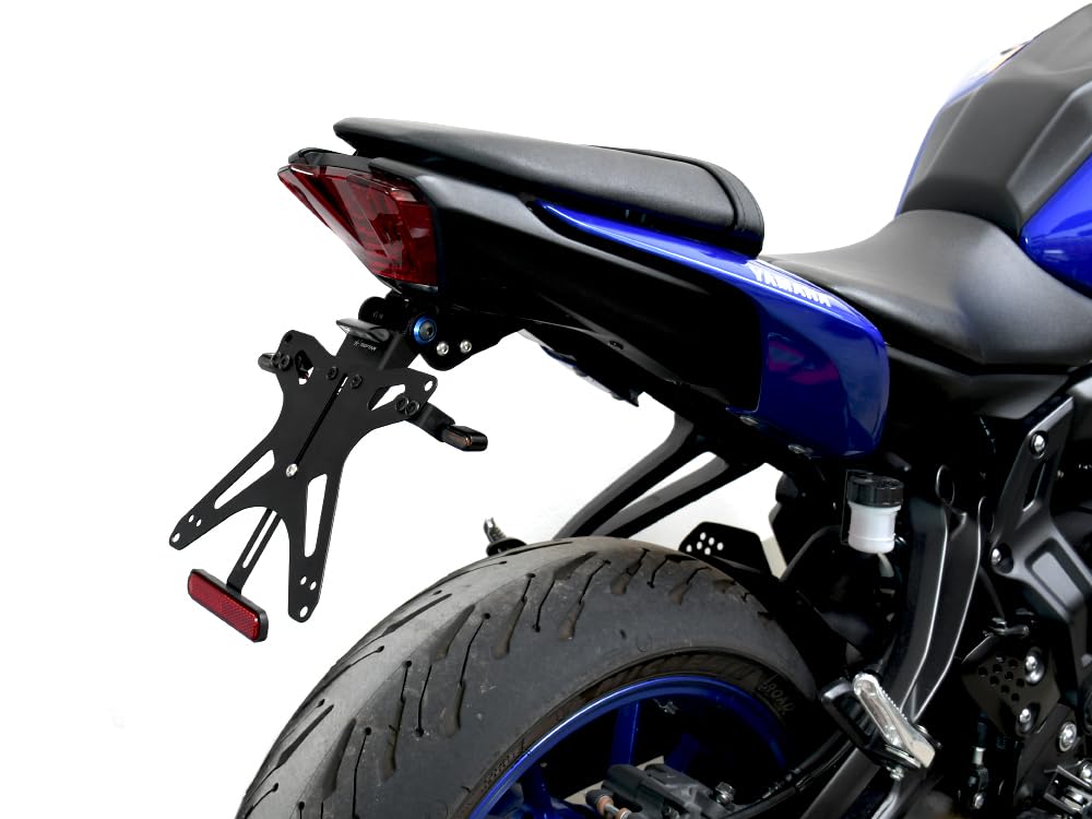 VERSTELLBARER SPORT KENNZEICHENHALTER FÜR YAMAHA MT 07 2013-2024 | SEPTAR von SEPTAR