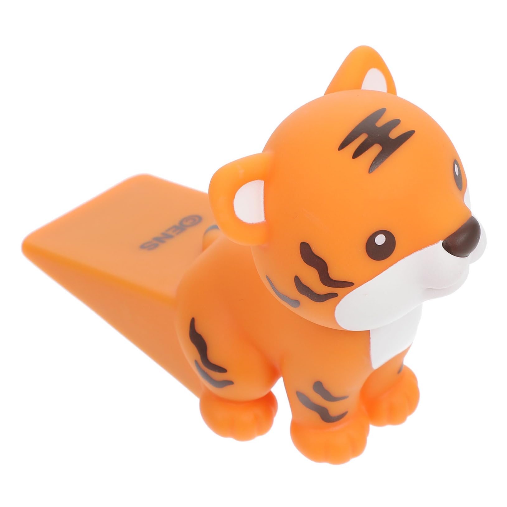 SEWACC Tiger Türstopper Außen fangen sperren Schutz Aufhänger door stops door wedge abtreter Türstopper süß süße Türstopper Türanschlagkeil Haustürstopper süßer Türstopper PVC Orange von SEWACC