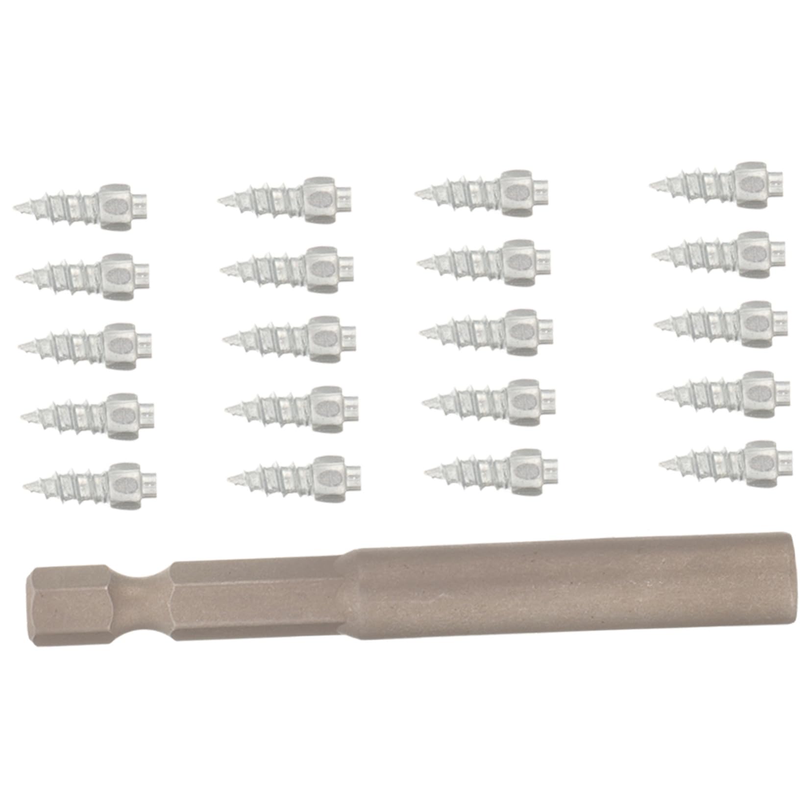 20St Warnklampenrad Winterreifenspikes Radbolzen Spikes für Winterreifen Reifenspikes schrauben schneeschutz schneeräumung Spikes für Reifen Reifenspikes für Motorräder Stahl SEWOART von SEWOART