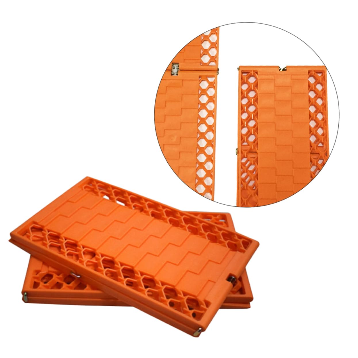 SEWOART 1 Paar Zubehör für Autoreifen Antirutschmatte fürs Auto Antirutschmatte für Autoreifen Snow Chains for Cars schneeketten Auto autoschneeketten Reifenzubehör Autozubehör Orange von SEWOART