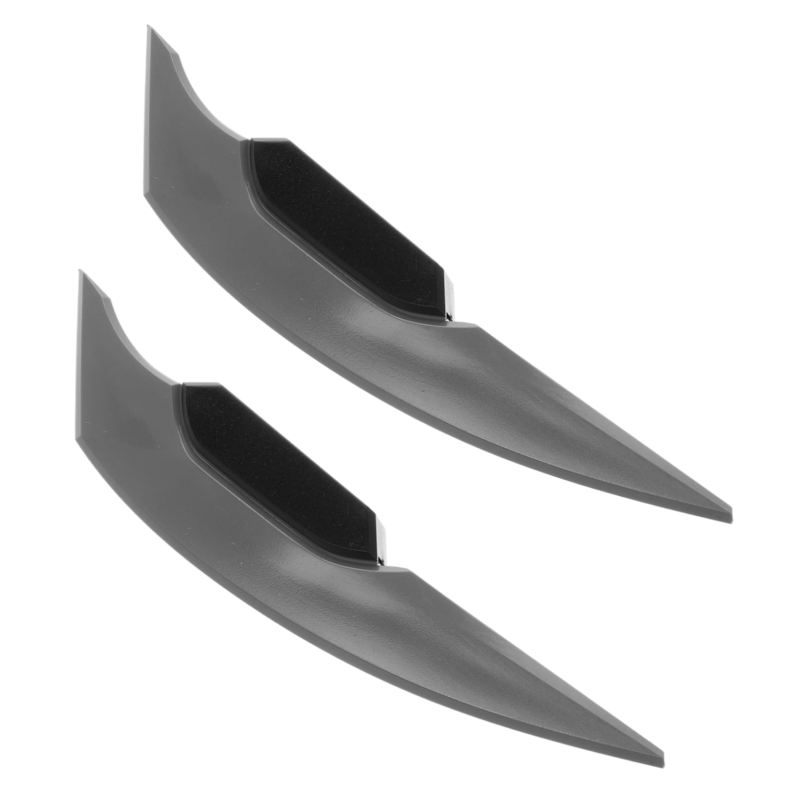 SEWOART 2 Stück Crosswind Knife Scooter Spoiler Windschutzscheibe Deflektor Spoiler Flügel Für Motocross Seiten Winglet Universal Modifikation Zubehör von SEWOART